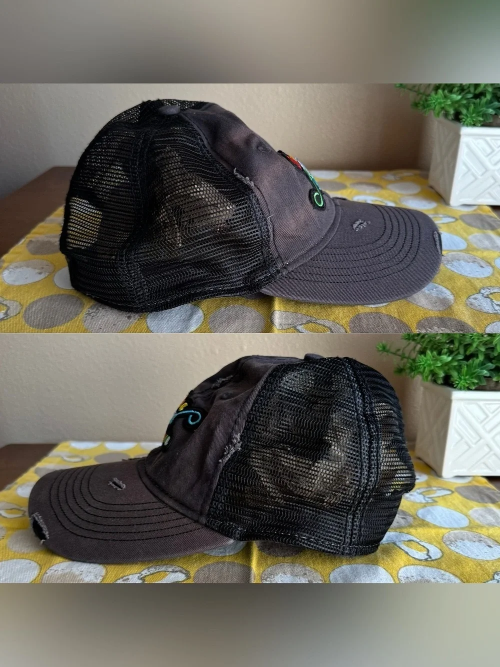 Sportsman Be a Good Human distressed baseball hat